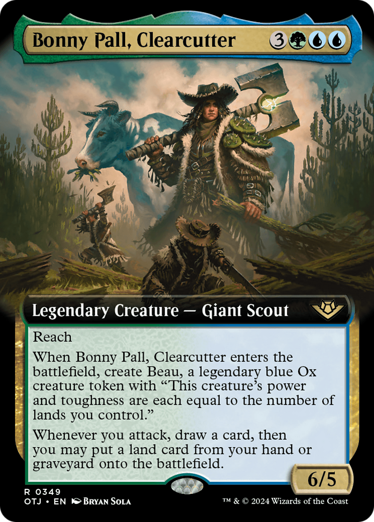 Bonny Pall, Clearcutter (Extended Art) [Outlaws of Thunder Junction] | Yard's Games Ltd