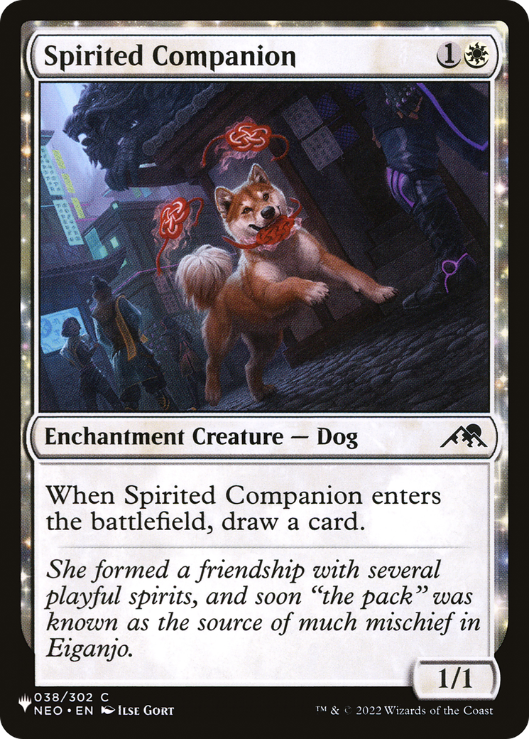 Spirited Companion [The List] | Yard's Games Ltd