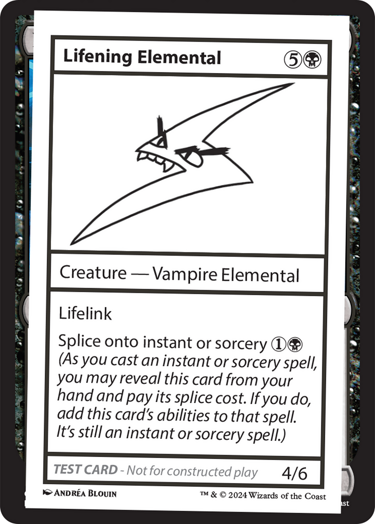 Lifening Elemental [Mystery Booster 2 Playtest Cards] | Yard's Games Ltd