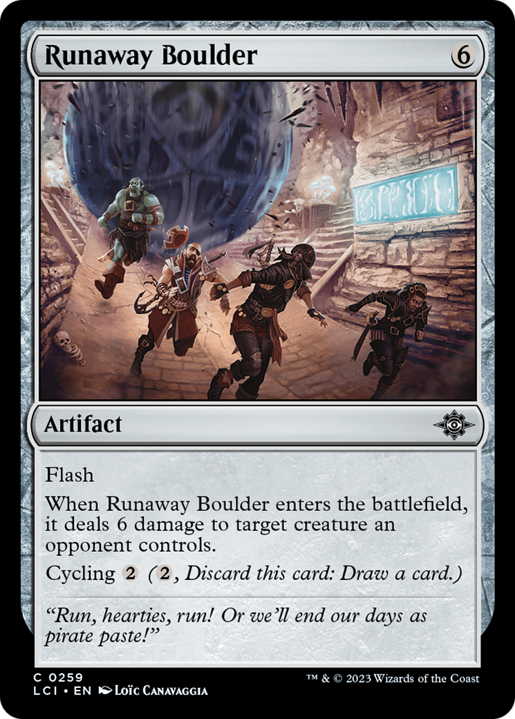 Runaway Boulder [The Lost Caverns of Ixalan] | Yard's Games Ltd