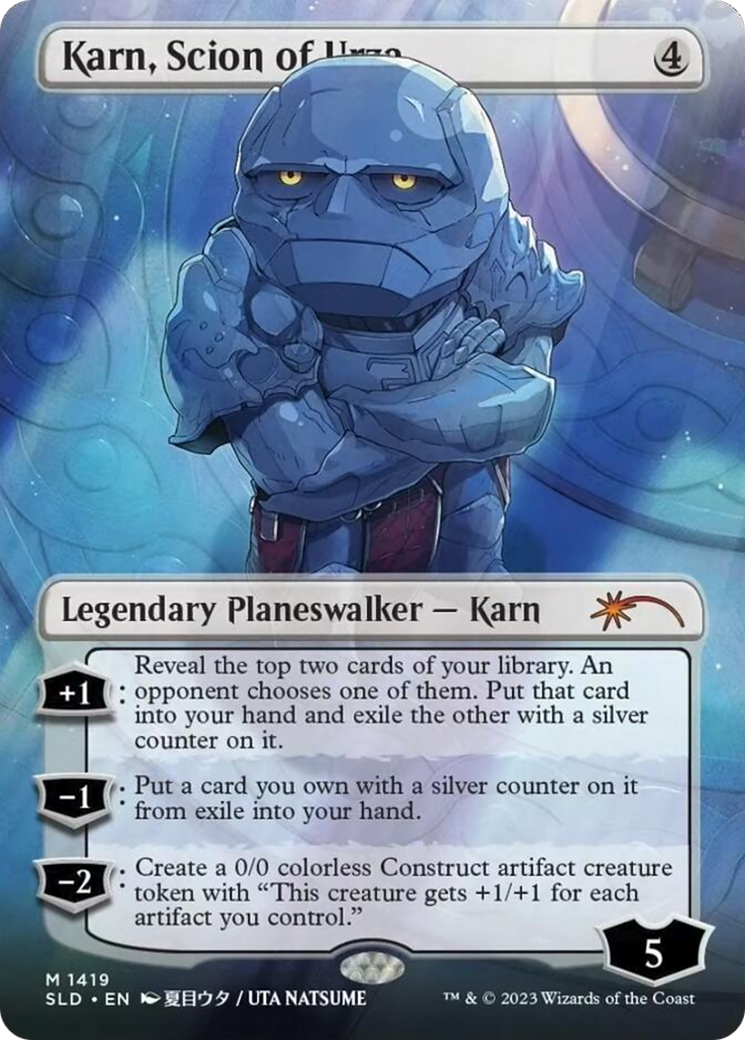 Karn, Scion of Urza (Rainbow Foil) [Secret Lair Drop Series] | Yard's Games Ltd