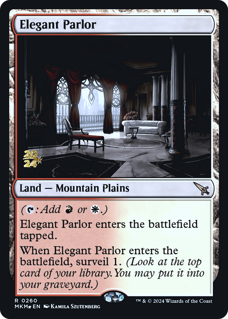 Elegant Parlor [Murders at Karlov Manor Prerelease Promos] | Yard's Games Ltd