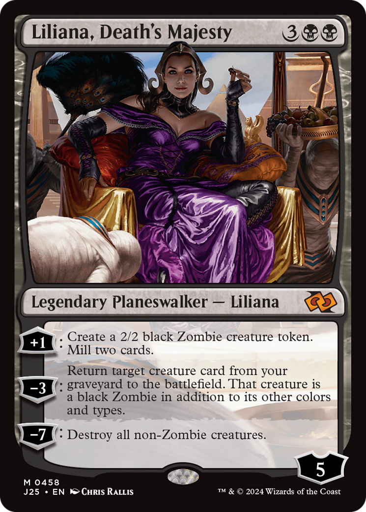 Liliana, Death's Majesty [Foundations Jumpstart] | Yard's Games Ltd