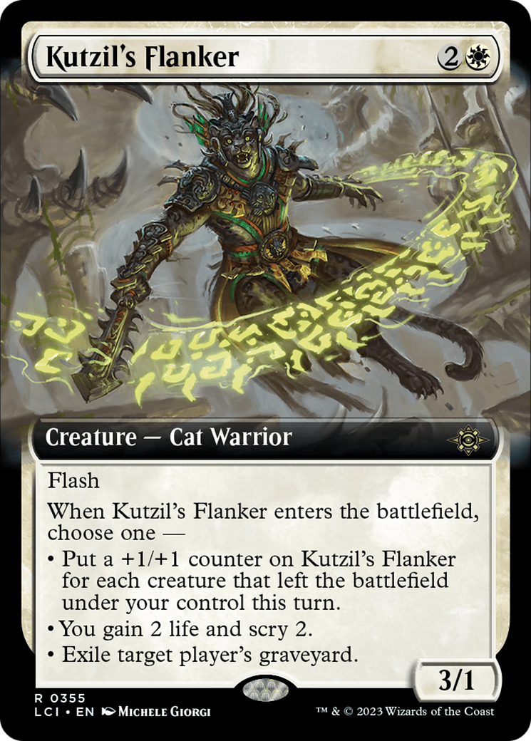 Kutzil's Flanker (Extended Art) [The Lost Caverns of Ixalan] | Yard's Games Ltd