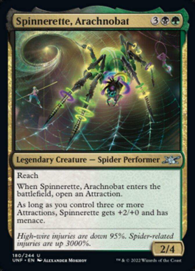 Spinnerette, Arachnobat [Unfinity] | Yard's Games Ltd