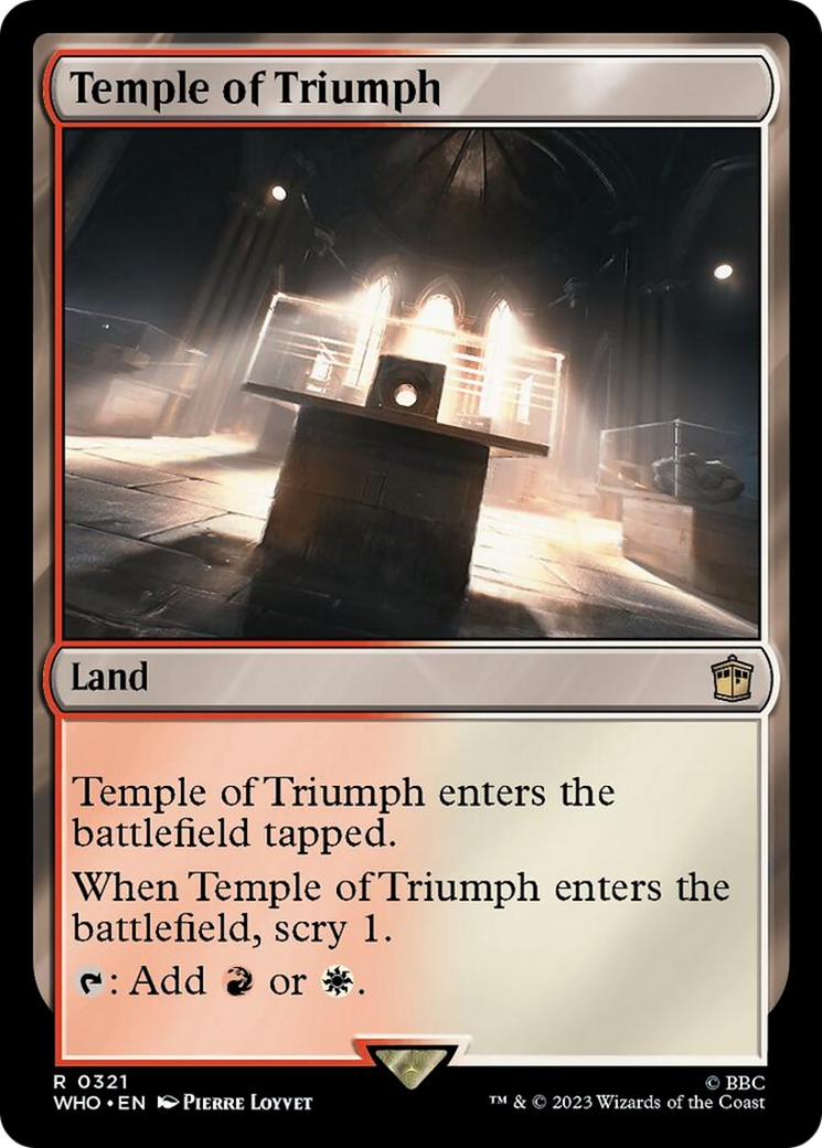 Temple of Triumph [Doctor Who] | Yard's Games Ltd