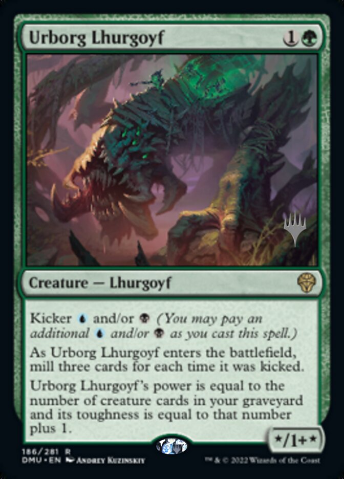 Urborg Lhurgoyf (Promo Pack) [Dominaria United Promos] | Yard's Games Ltd