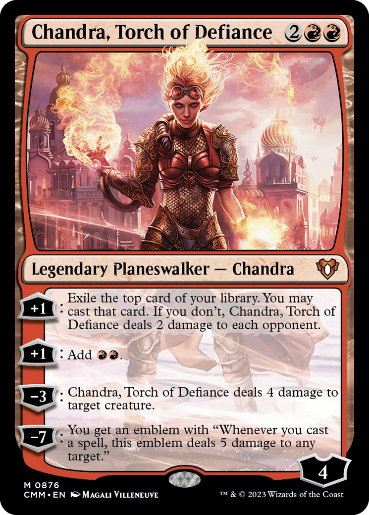 Chandra, Torch of Defiance [Commander Masters] | Yard's Games Ltd