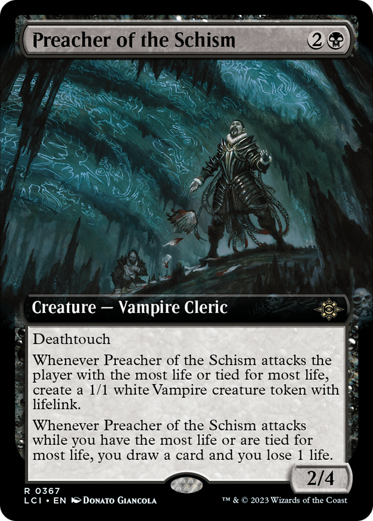 Preacher of the Schism (Extended Art) [The Lost Caverns of Ixalan] | Yard's Games Ltd