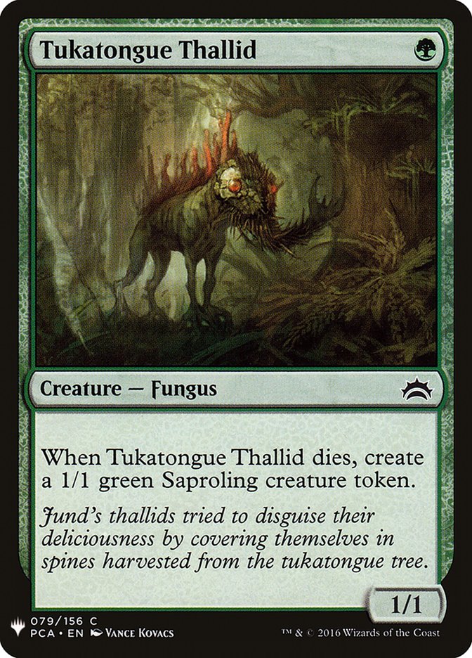 Tukatongue Thallid [Mystery Booster] | Yard's Games Ltd