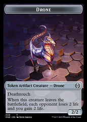 Drone Token [Phyrexia: All Will Be One Tokens] | Yard's Games Ltd