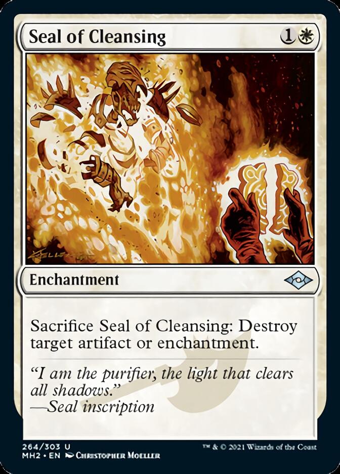 Seal of Cleansing (Foil Etched) [Modern Horizons 2] | Yard's Games Ltd