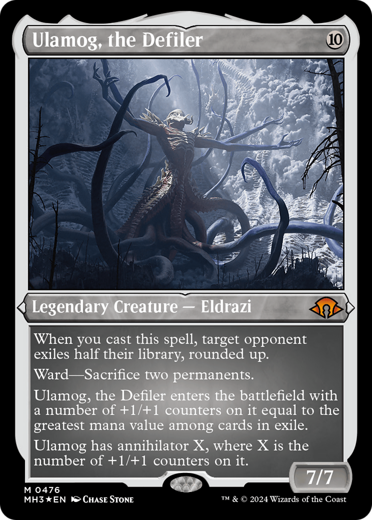 Ulamog, the Defiler (Foil Etched) [Modern Horizons 3] | Yard's Games Ltd