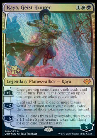 Kaya, Geist Hunter [Innistrad: Crimson Vow Prerelease Promos] | Yard's Games Ltd