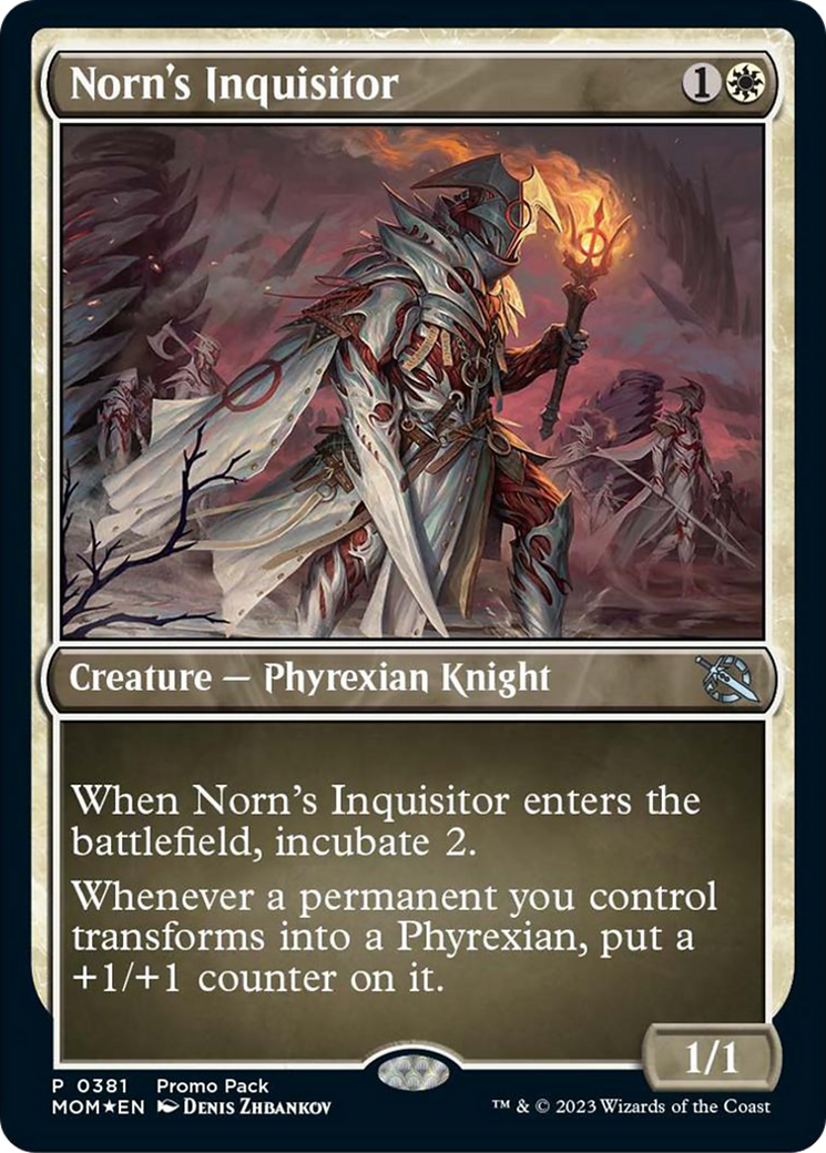 Norn's Inquisitor (Promo Pack) [March of the Machine Promos] | Yard's Games Ltd