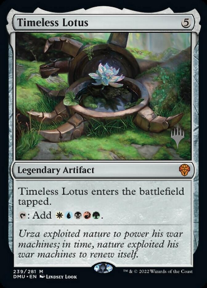 Timeless Lotus (Promo Pack) [Dominaria United Promos] | Yard's Games Ltd