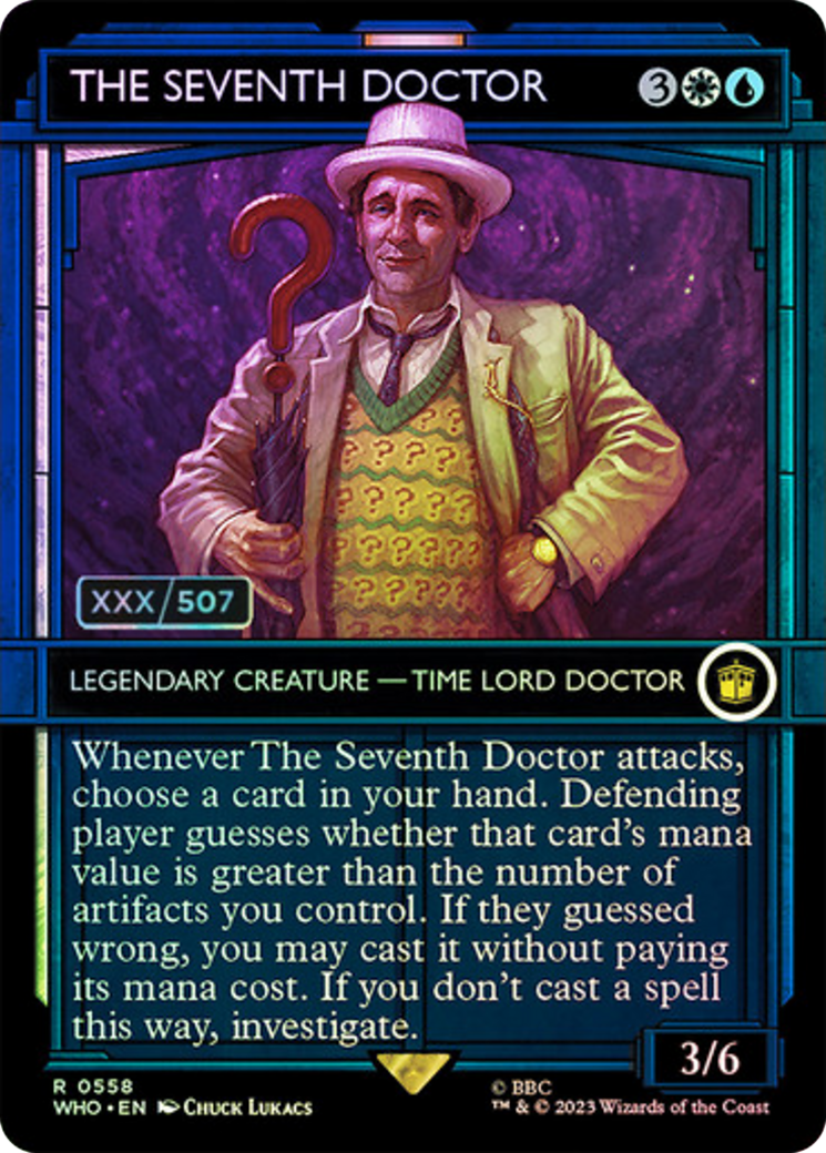 The Seventh Doctor (Serial Numbered) [Doctor Who] | Yard's Games Ltd