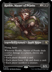 Rankle, Master of Pranks (Foil Etched) [Commander Masters] | Yard's Games Ltd