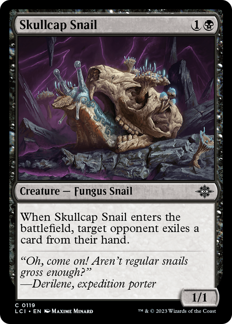 Skullcap Snail [The Lost Caverns of Ixalan] | Yard's Games Ltd