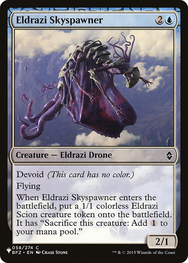 Eldrazi Skyspawner [The List] | Yard's Games Ltd