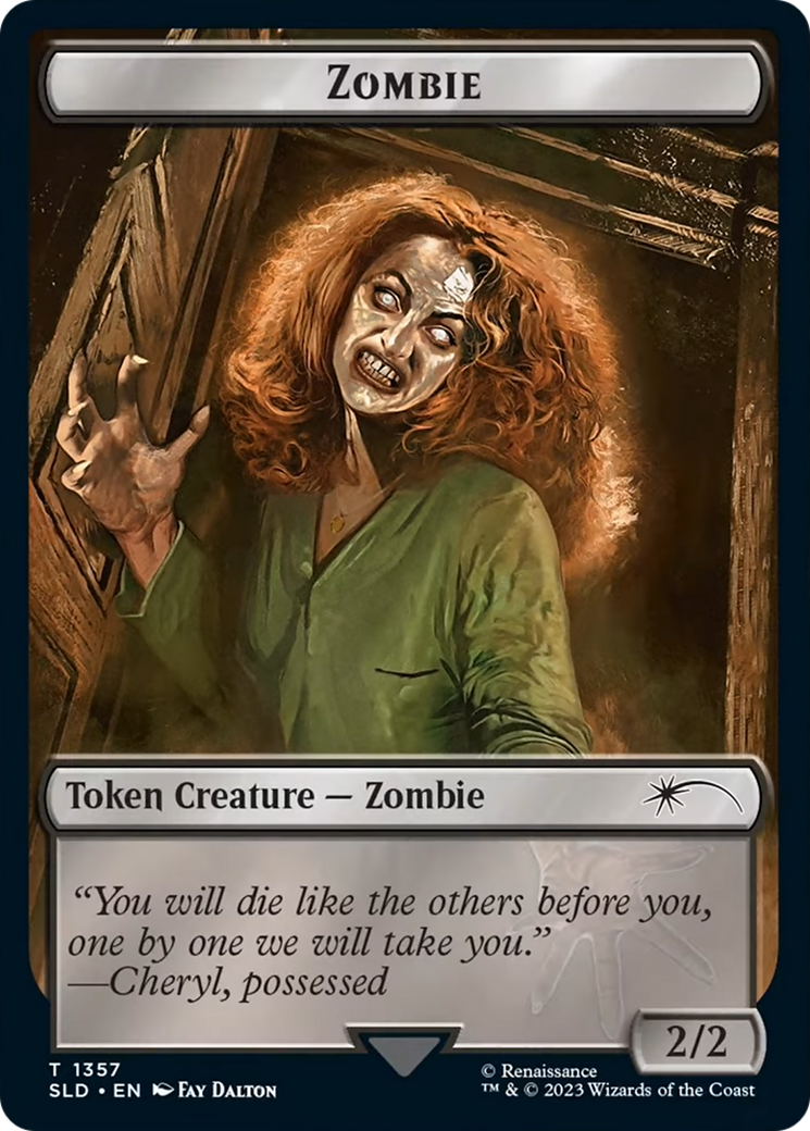 Zombie Token [Secret Lair Drop Series] | Yard's Games Ltd