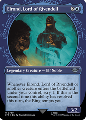 Elrond, Lord of Rivendell (Showcase) (Surge Foil) [The Lord of the Rings: Tales of Middle-Earth] | Yard's Games Ltd