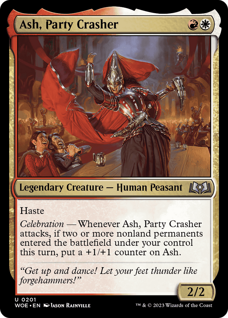 Ash, Party Crasher [Wilds of Eldraine] | Yard's Games Ltd