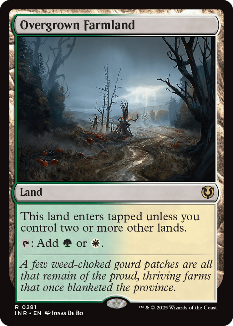 Overgrown Farmland [Innistrad Remastered] | Yard's Games Ltd