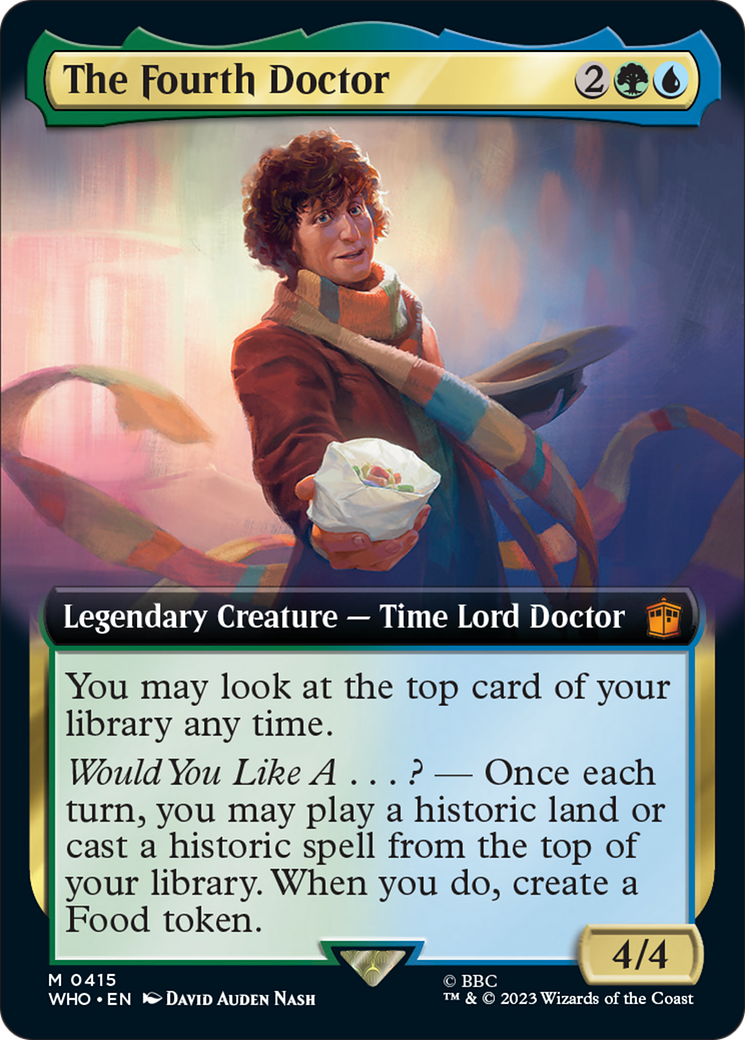 The Fourth Doctor (Extended Art) [Doctor Who] | Yard's Games Ltd