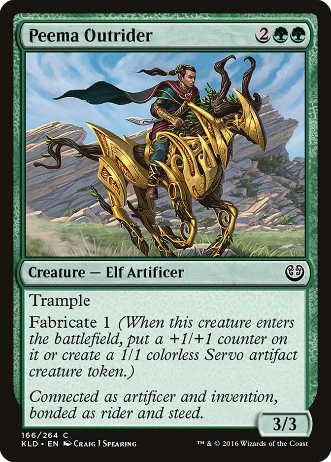 Peema Outrider [Kaladesh] | Yard's Games Ltd