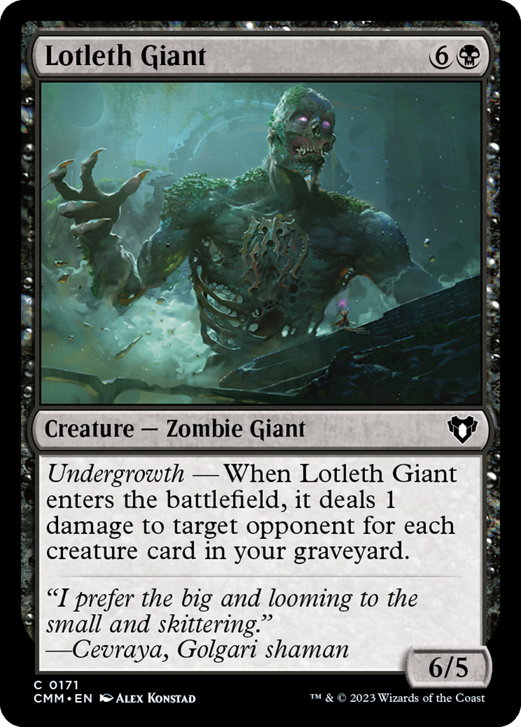Lotleth Giant [Commander Masters] | Yard's Games Ltd