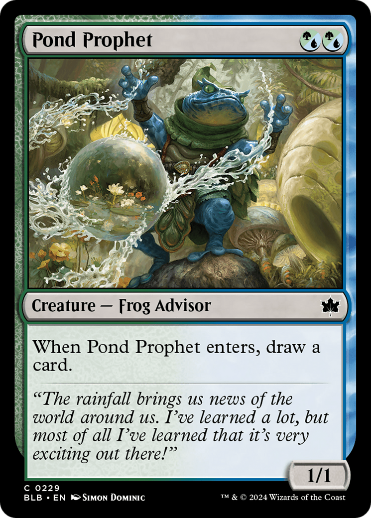 Pond Prophet [Bloomburrow] | Yard's Games Ltd