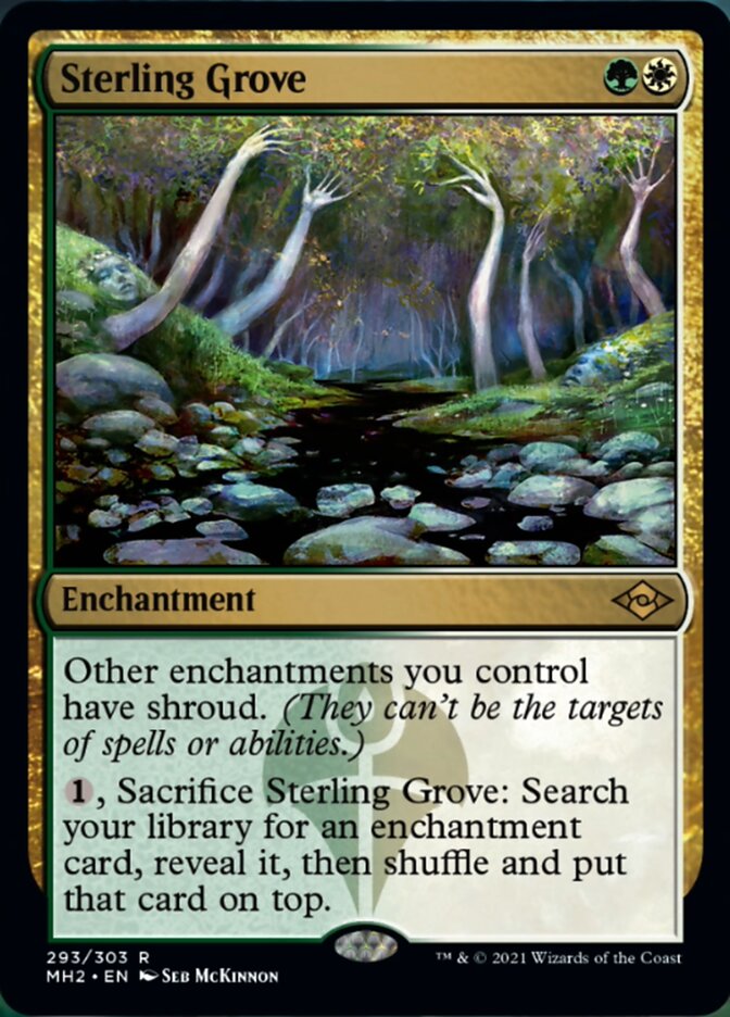 Sterling Grove (Foil Etched) [Modern Horizons 2] | Yard's Games Ltd