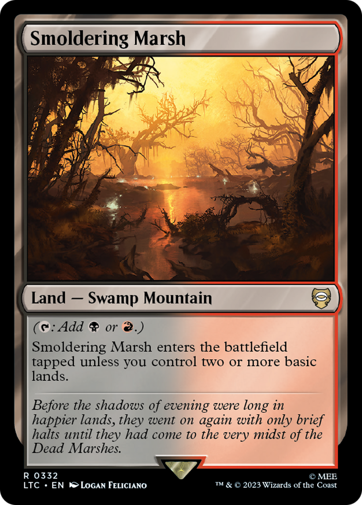 Smoldering Marsh [The Lord of the Rings: Tales of Middle-Earth Commander] | Yard's Games Ltd