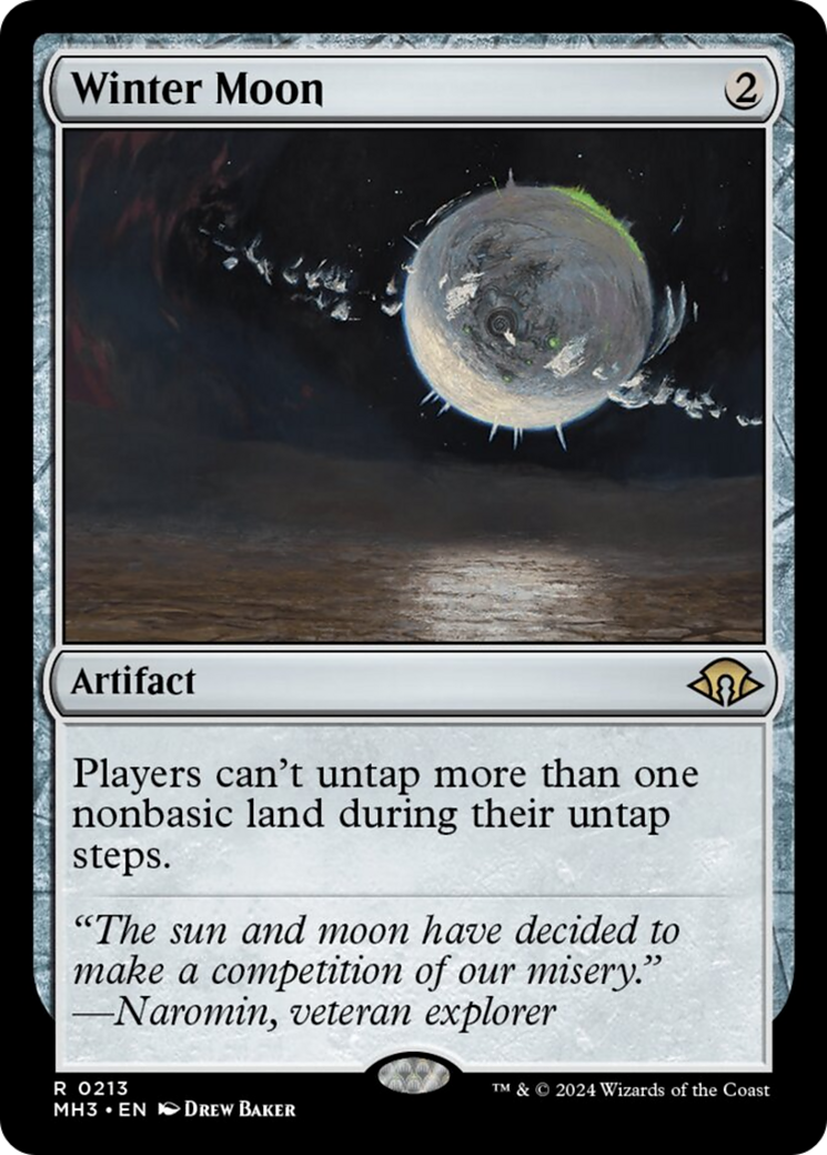 Winter Moon [Modern Horizons 3] | Yard's Games Ltd