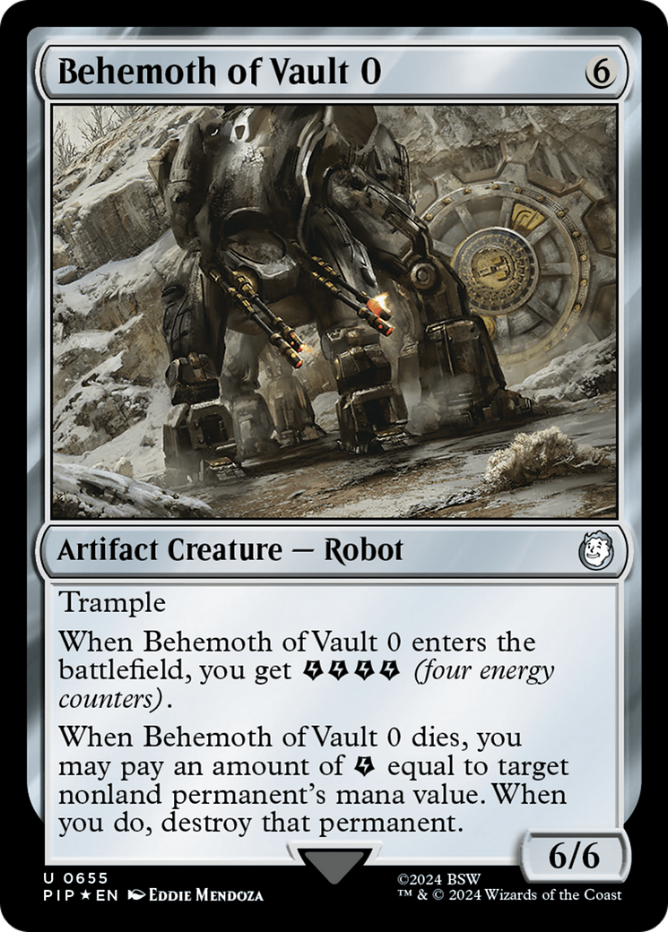 Behemoth of Vault 0 (Surge Foil) [Fallout] | Yard's Games Ltd