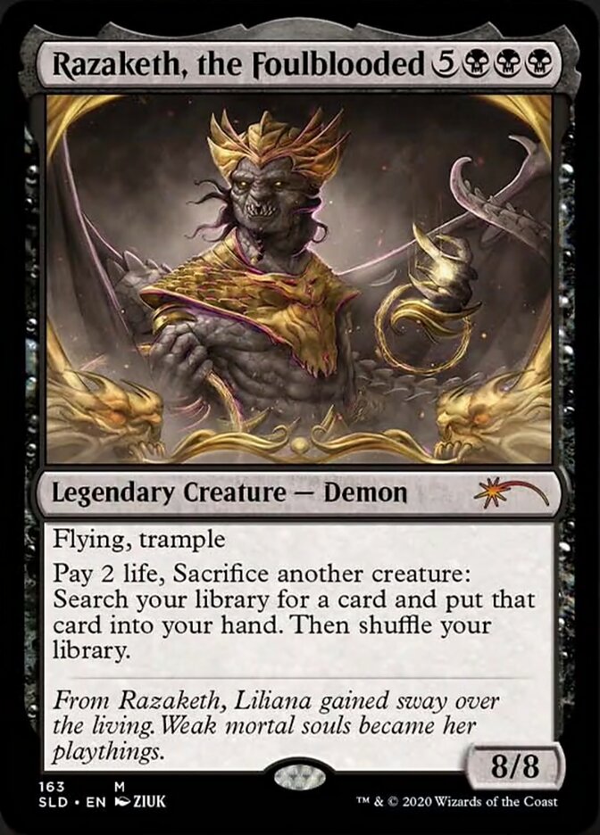 Razaketh, the Foulblooded [Secret Lair Drop Series] | Yard's Games Ltd