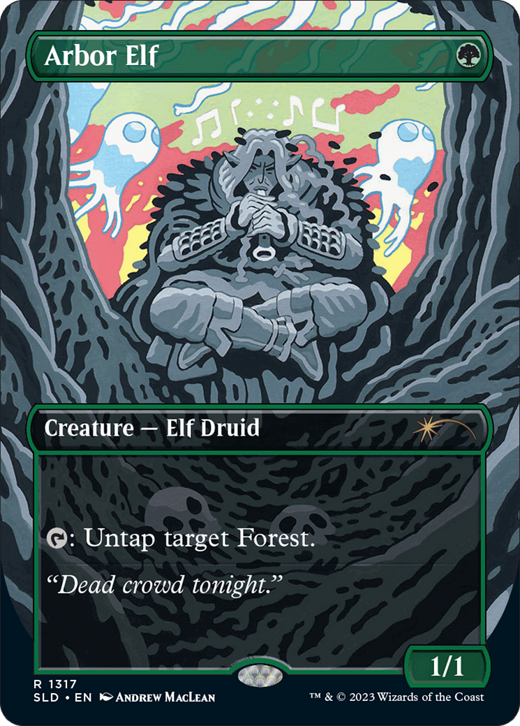 Arbor Elf (Rainbow Foil) [Secret Lair Drop Series] | Yard's Games Ltd