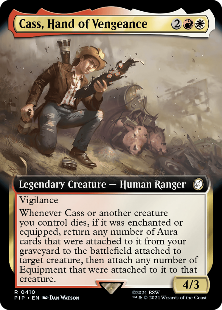 Cass, Hand of Vengeance (Extended Art) [Fallout] | Yard's Games Ltd