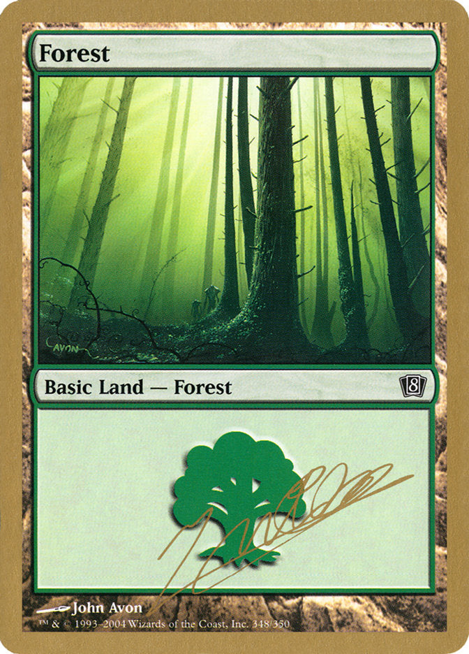 Forest (jn348) (Julien Nuijten) [World Championship Decks 2004] | Yard's Games Ltd