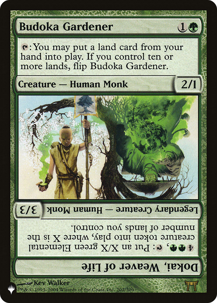 Budoka Gardener // Dokai, Weaver of Life [The List] | Yard's Games Ltd