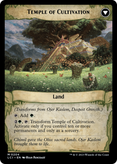 Ojer Kaslem, Deepest Growth // Temple of Cultivation [The Lost Caverns of Ixalan Prerelease Cards] | Yard's Games Ltd