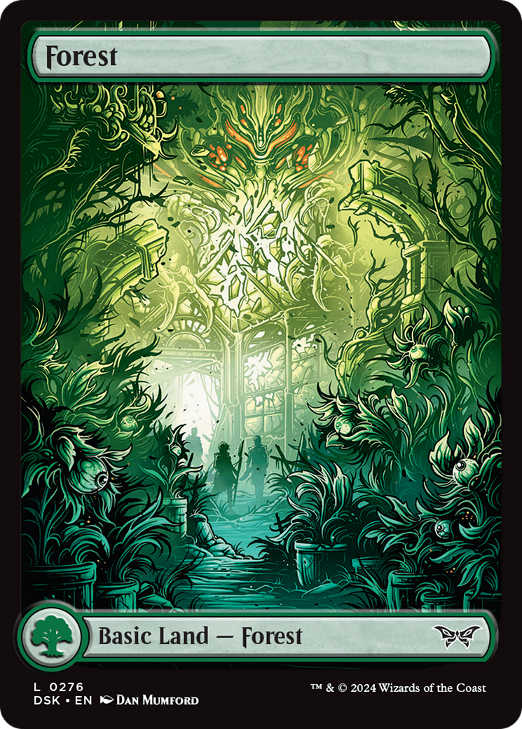 Forest (276) - Full Art [Duskmourn: House of Horror] | Yard's Games Ltd