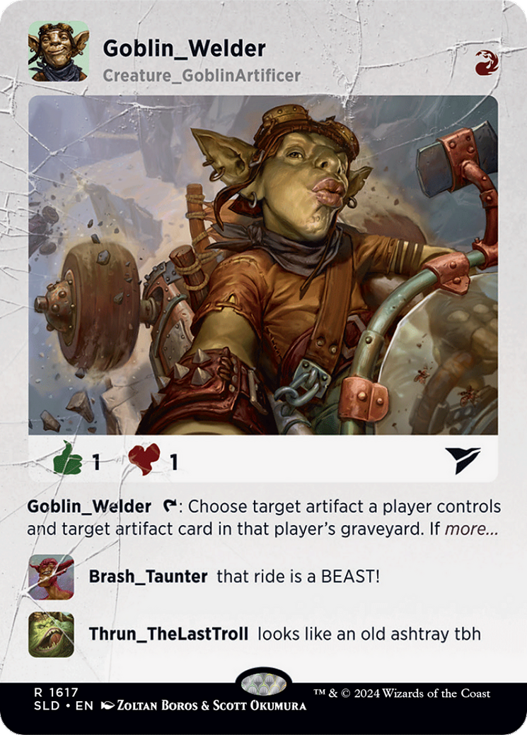 Goblin Welder [Secret Lair Drop Series] | Yard's Games Ltd