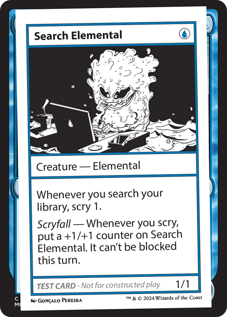 Search Elemental [Mystery Booster 2 Playtest Cards] | Yard's Games Ltd