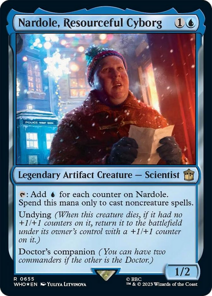 Nardole, Resourceful Cyborg (Surge Foil) [Doctor Who] | Yard's Games Ltd