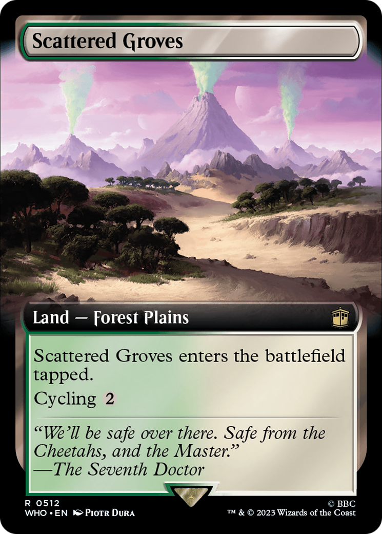 Scattered Groves (Extended Art) [Doctor Who] | Yard's Games Ltd