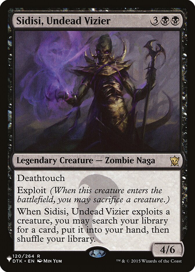 Sidisi, Undead Vizier [The List] | Yard's Games Ltd