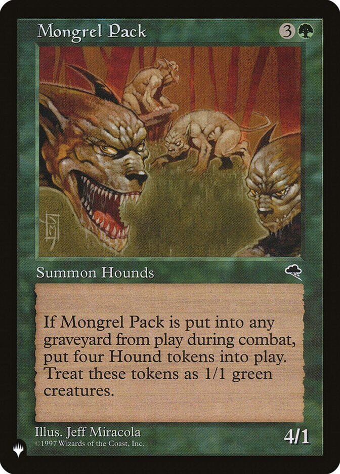 Mongrel Pack [The List] | Yard's Games Ltd