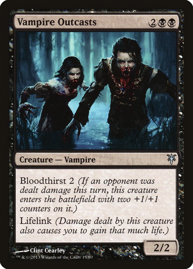 Vampire Outcasts [Duel Decks: Sorin vs. Tibalt] | Yard's Games Ltd